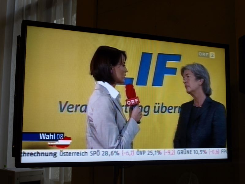 Ehem. Lif-Chefin Heide Schmidt im Interview mit dem ORF / Foto: Medieninsider.at, Screenshot ORF