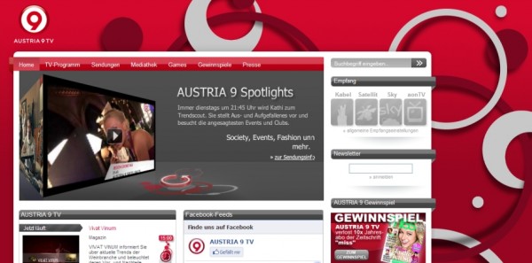 Austria9.at Screenshot _ Foto Austria 9