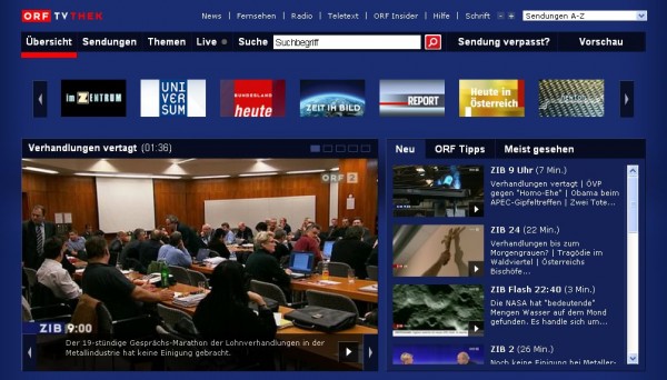 Screenshot ORF TV Thek / Foto: orf.at